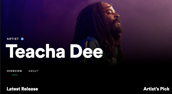Teacha Dee Spotify Profile